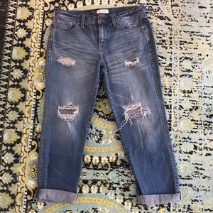 Madewell boyfriend jeans